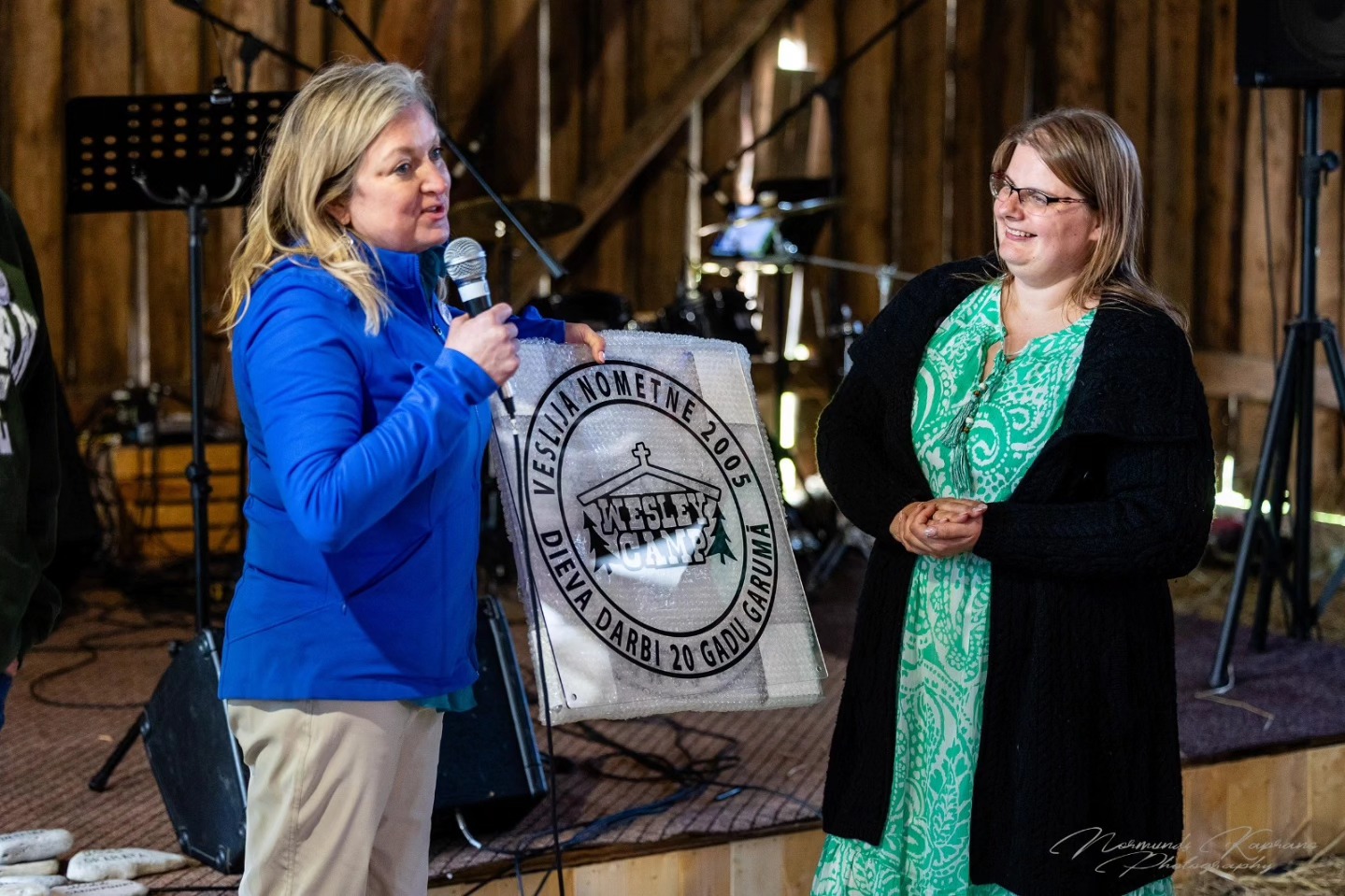 Pateicība - Wesley Camp 20 gadu jubilejas svinības